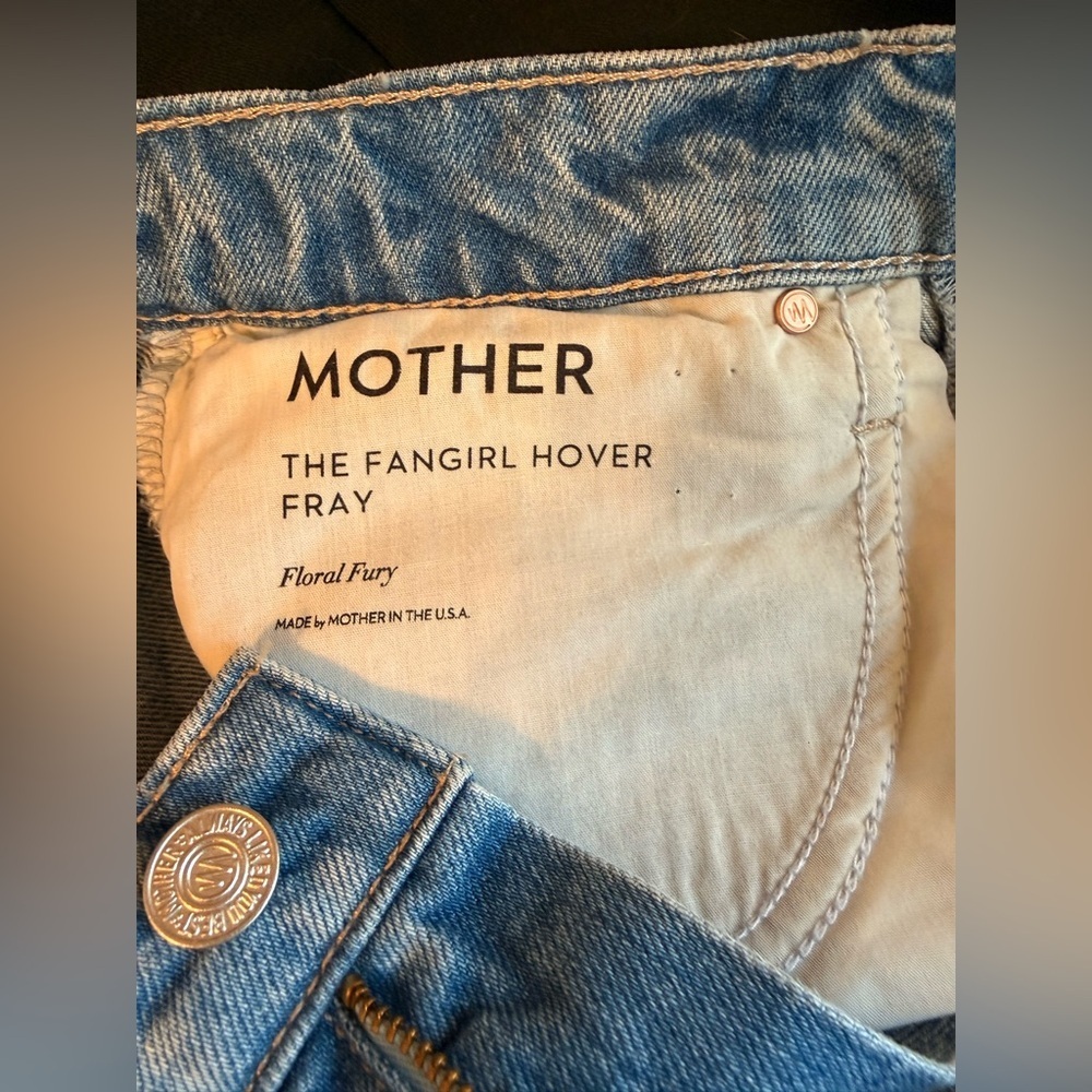 NWT Mother The Fangirl Hover Fray - Picture 4 of 7